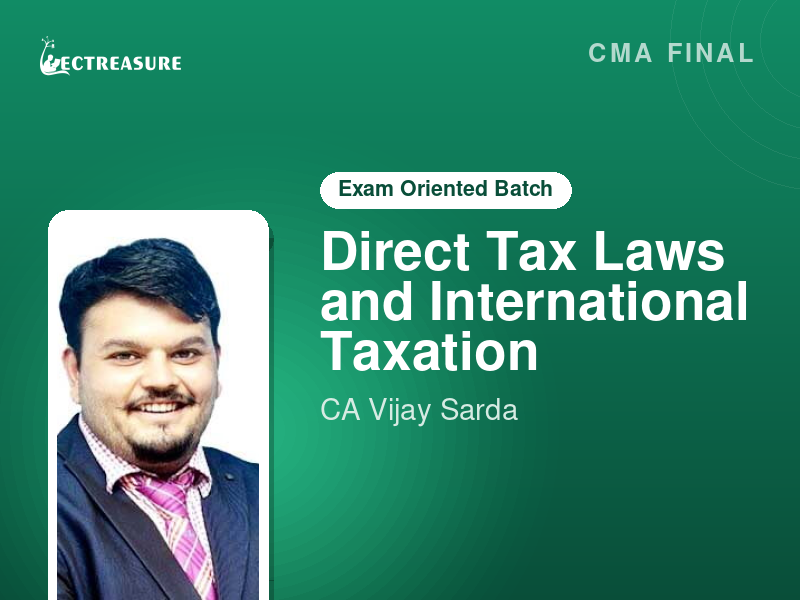 CA Final Direct Taxation by CA Vijay Sarda