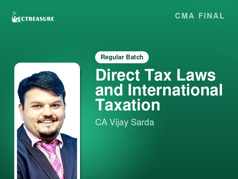 CMA Final DT Regular  By CA Vijay Sarda