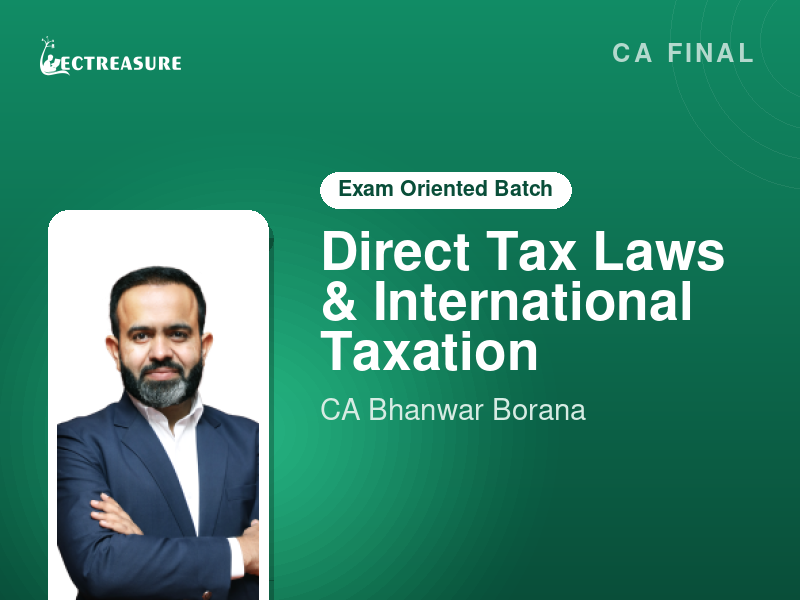 CMA Final DT Exam Oriented EO By CA Bhanwar Borana 