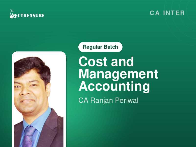 CA Inter Cost and Management Accounting By CA Ranjan Periwal