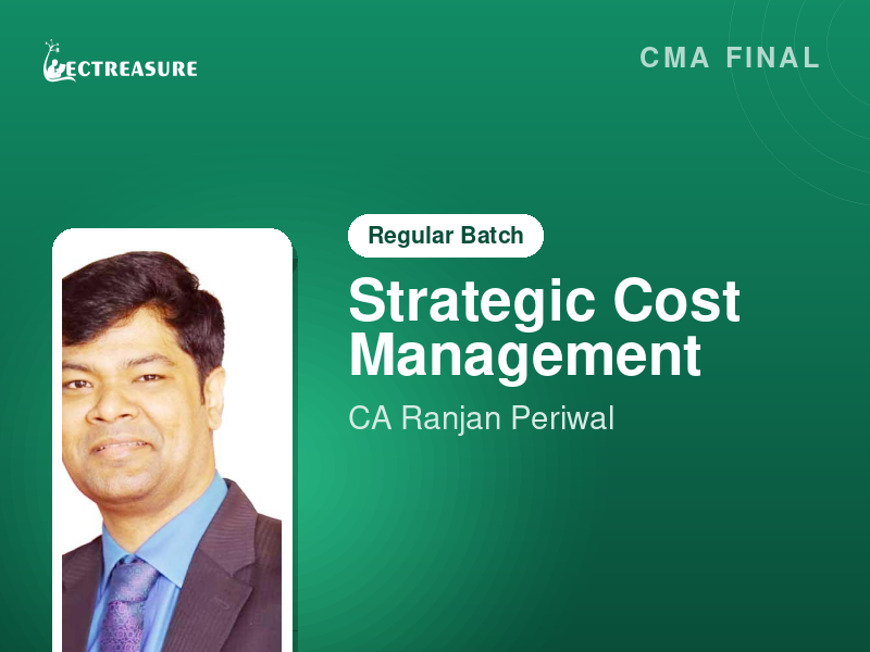 CMA Final Strategic Cost Management  By CA Ranjan Periwal