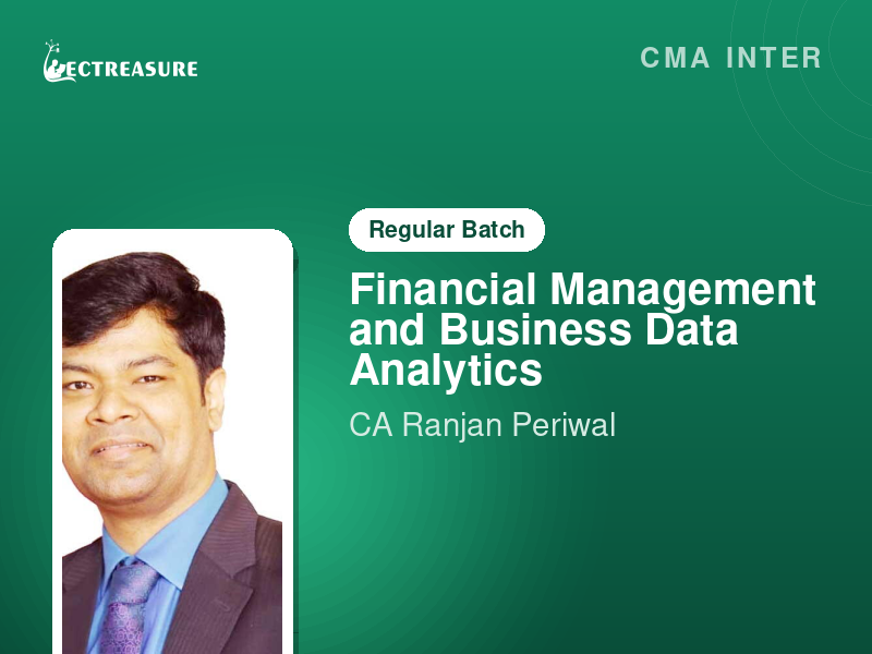 CMA Inter FMBDA & Management A/C (Regular Batch) By CA Ranjan Periwal